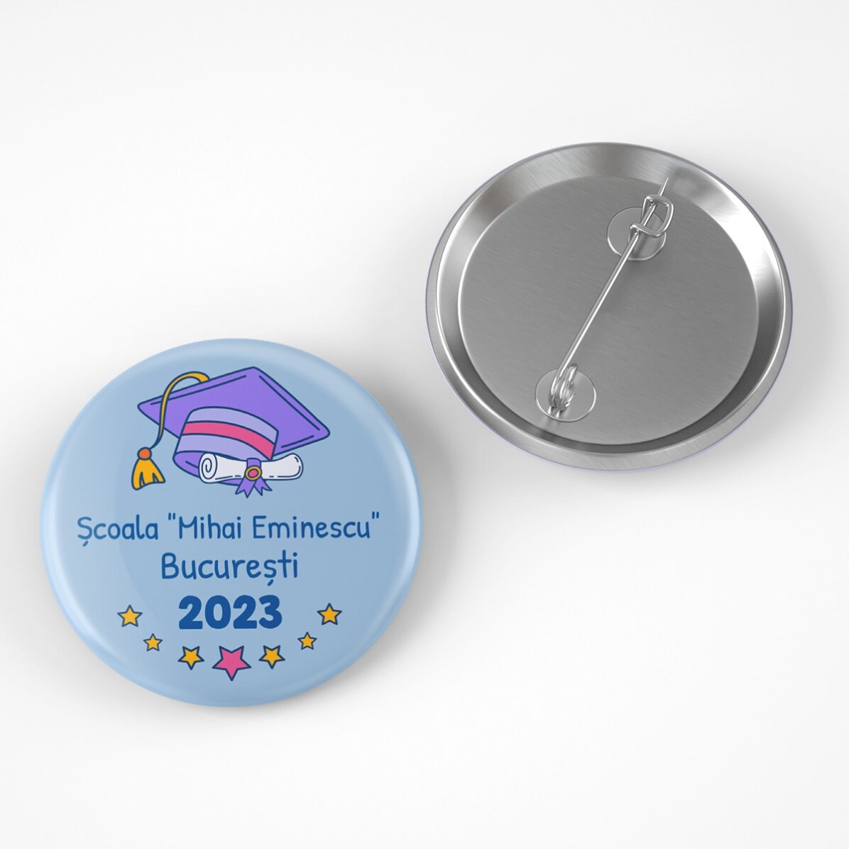 Personalised graduation badge for children