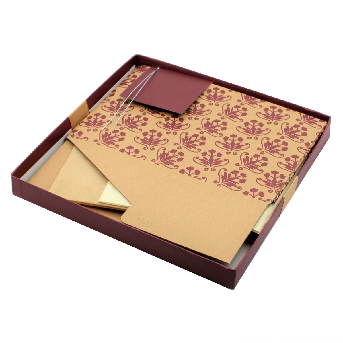 Geschenkdoos-set - bloemmotief