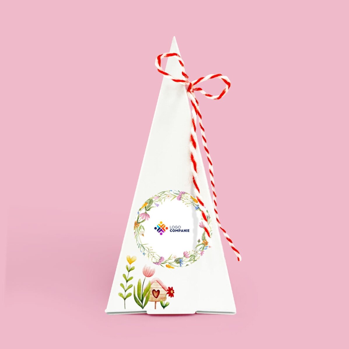 Bloemenplantpakket met eigen logo - Bloemen