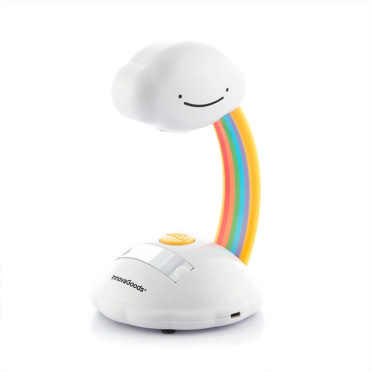 De nachtlamp met projector ‘Regenboog’