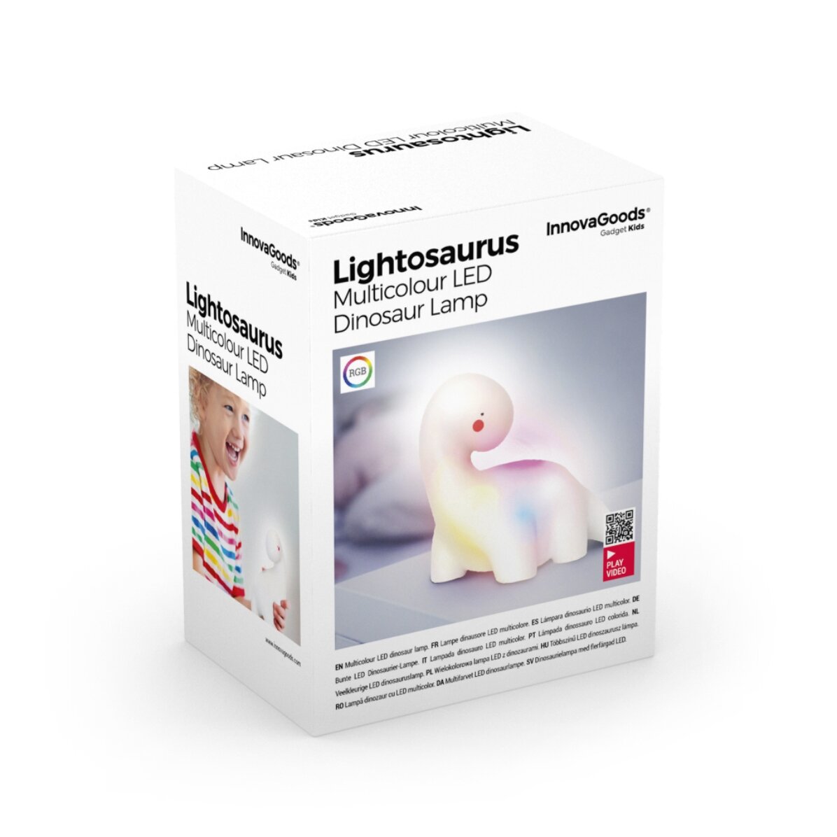 LED-lamp - model Dinosaurus