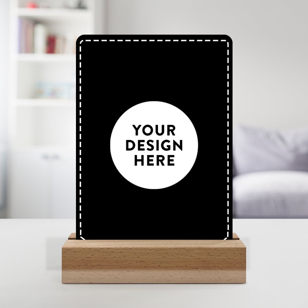 Gepersonaliseerde LED-nachtlamp met jouw eigen ontwerp