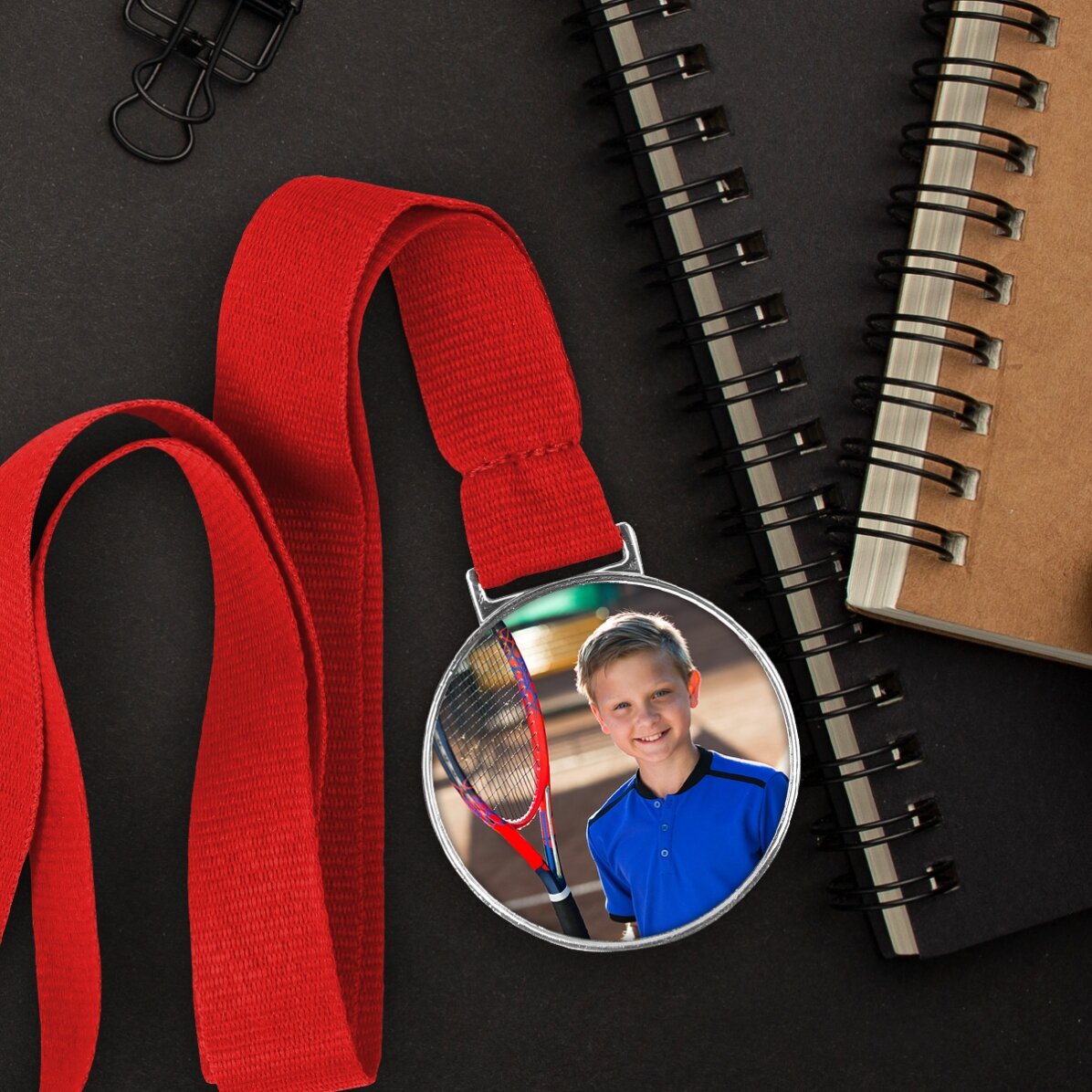 Gepersonaliseerde medaille met een foto