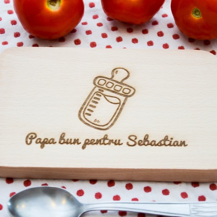 Gepersonaliseerde mini-snijplank - Biberon
