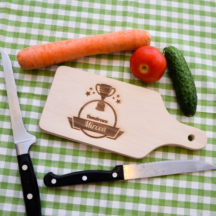 Personalised mini chopping board - Champion Chef