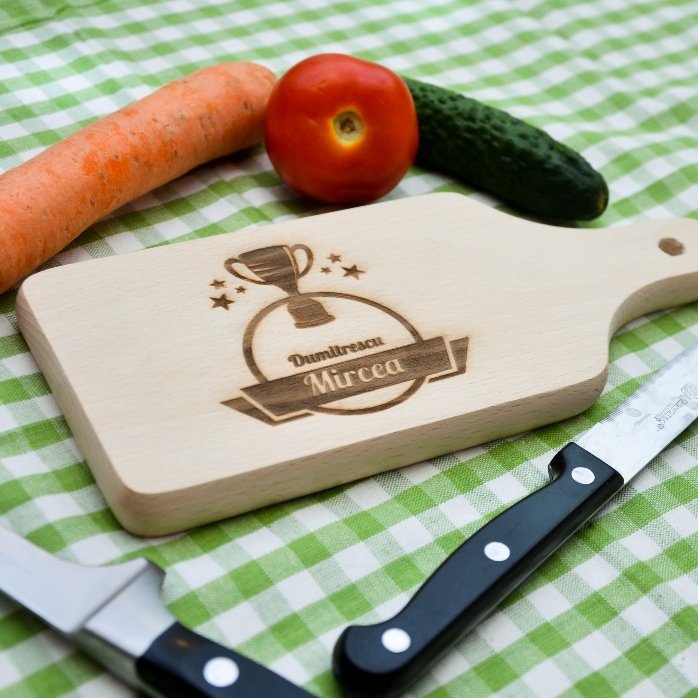 Personalised mini chopping board - Champion Chef