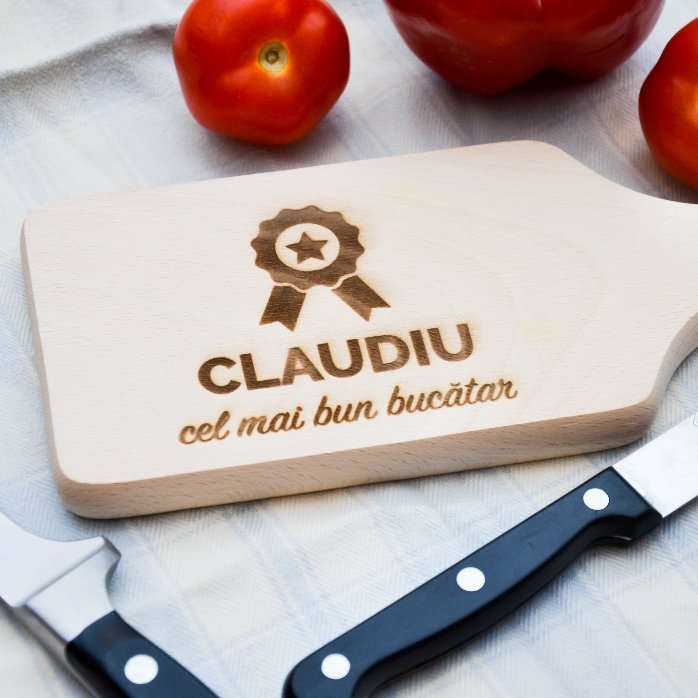 Gepersonaliseerde mini-snijplank - De beste kok