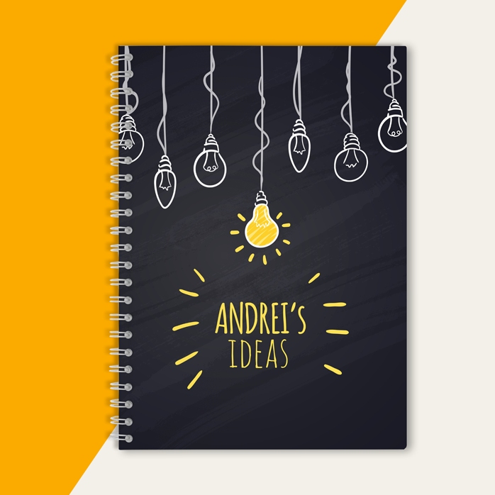 Gepersonaliseerde notebook - Bright Ideas