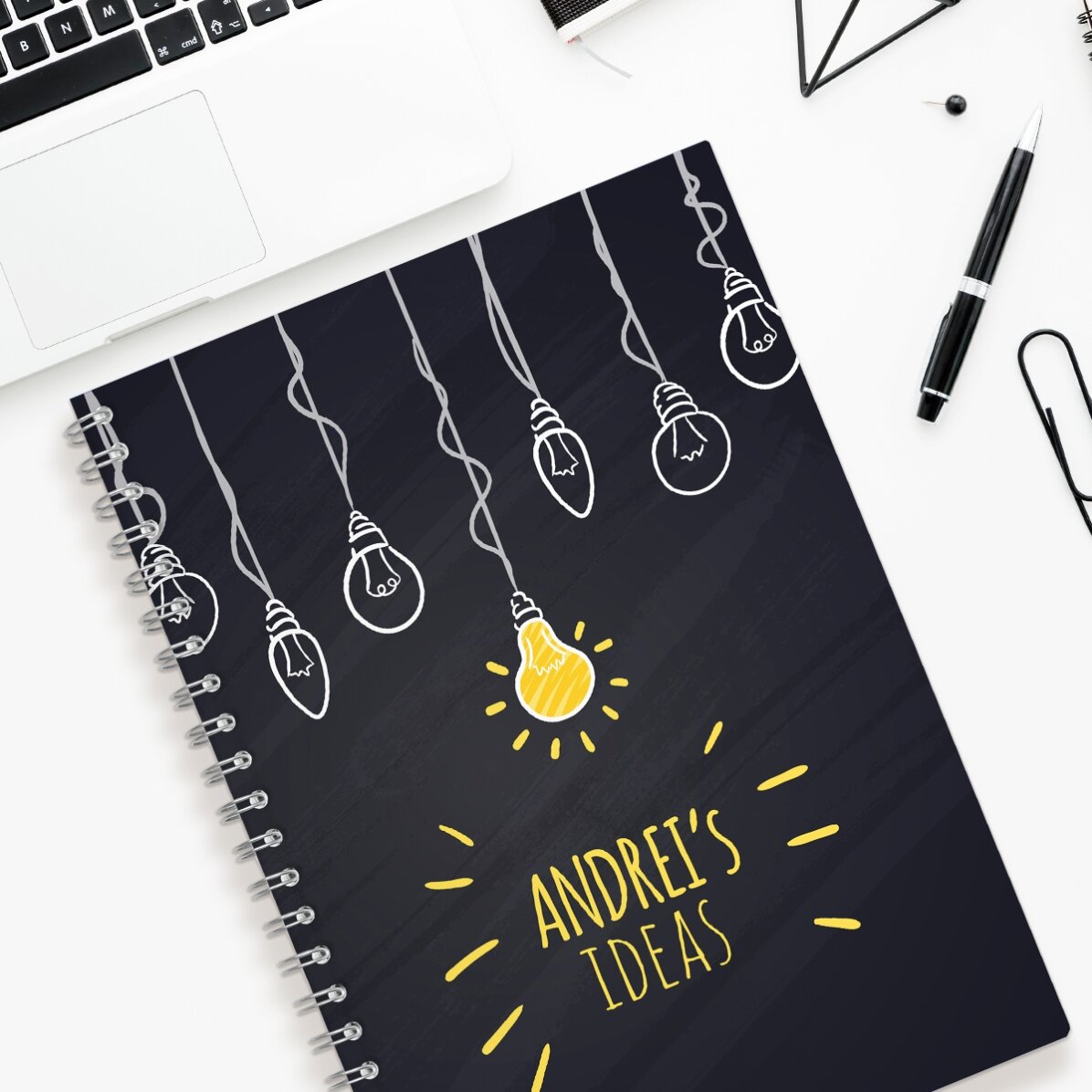 Gepersonaliseerde notebook - Bright Ideas