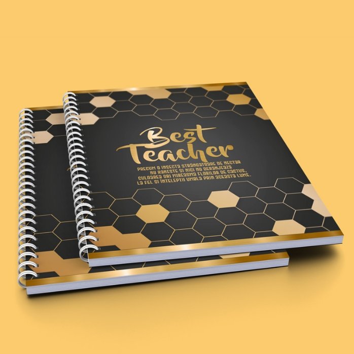 Gepersonaliseerde notitieboekjes met tekst - Best teacher
