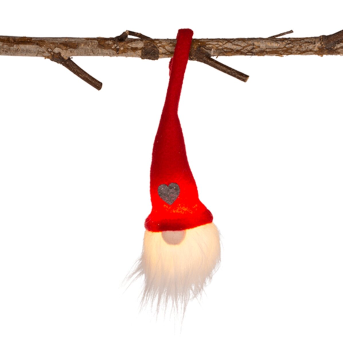 Spiridus Christmas tree ornament with lights