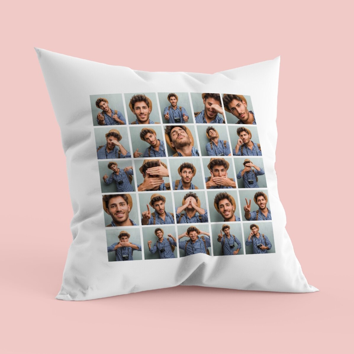 Gepersonaliseerd kussen met foto
