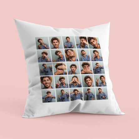 Personalised cushion with photos 25 photos
