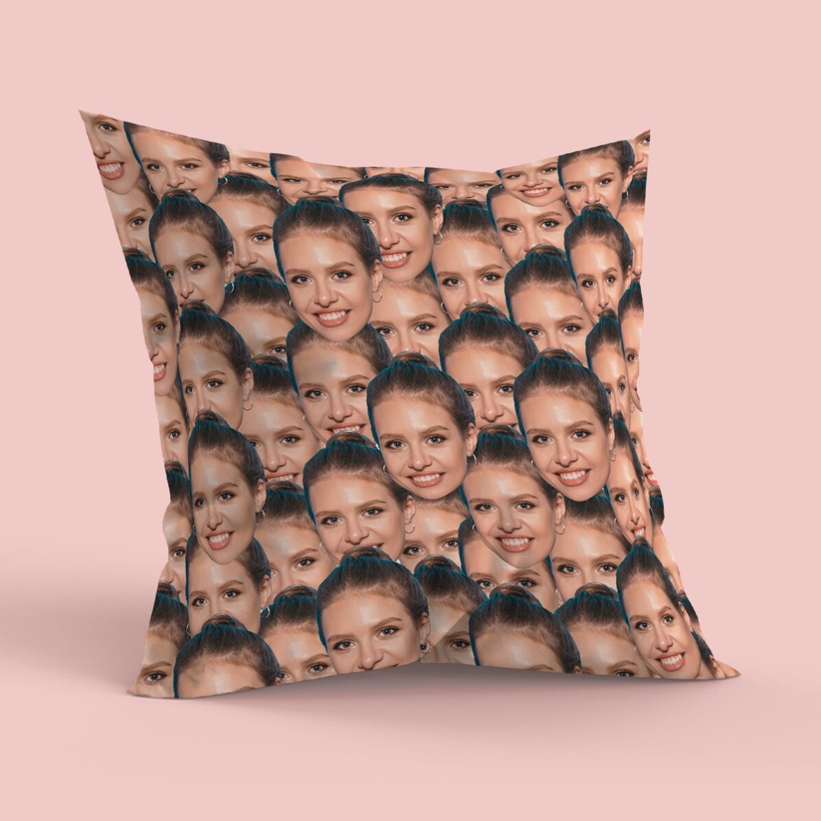 Personalised double-sided cushion with a photo - Collage