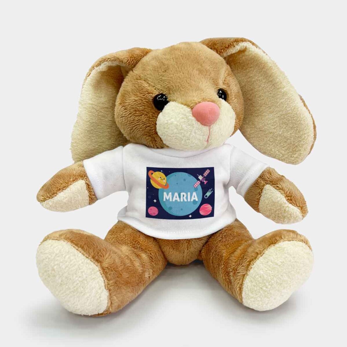 Plus gepersonaliseerd konijntje - Space
