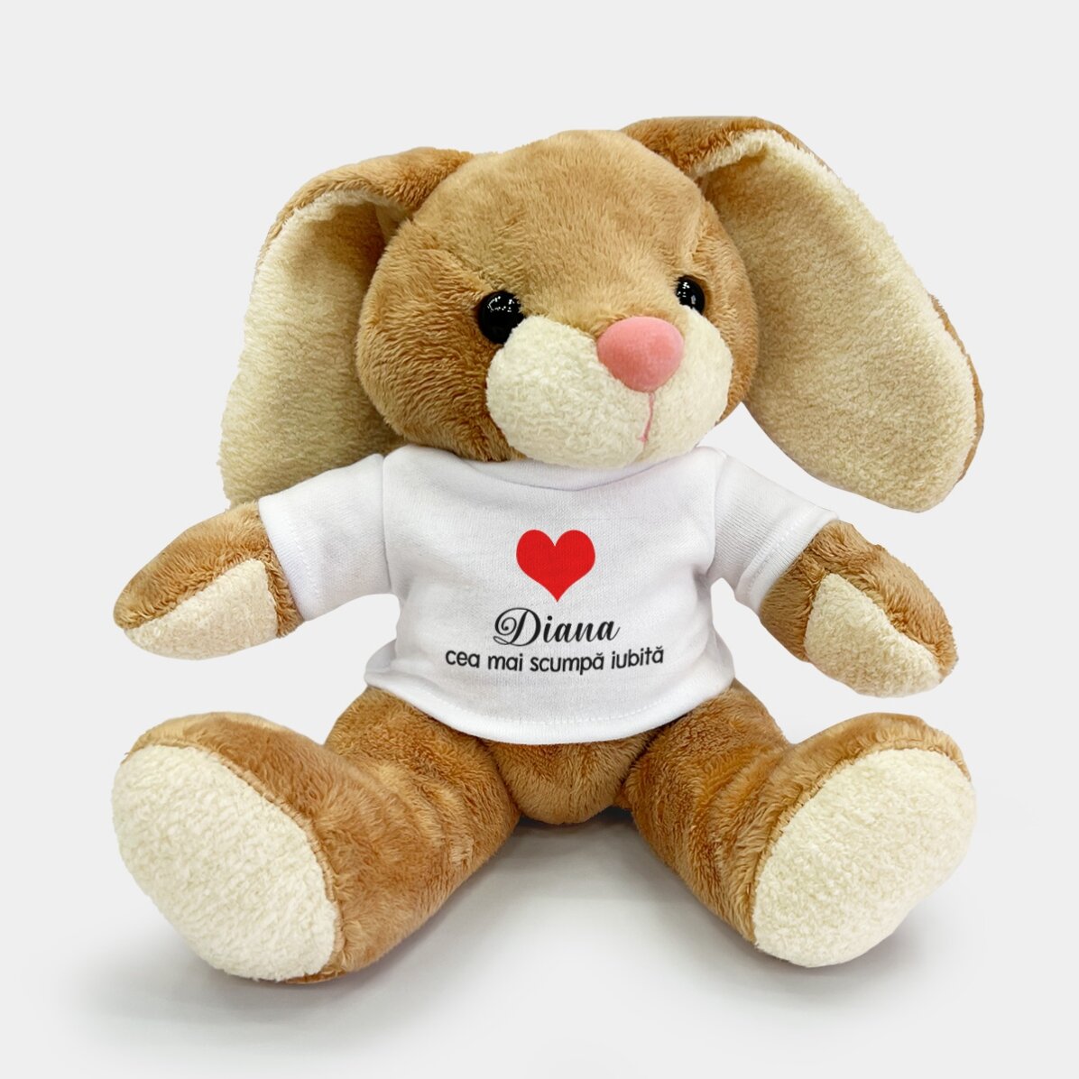 Plus: gepersonaliseerd konijntje met een liefkozende naam