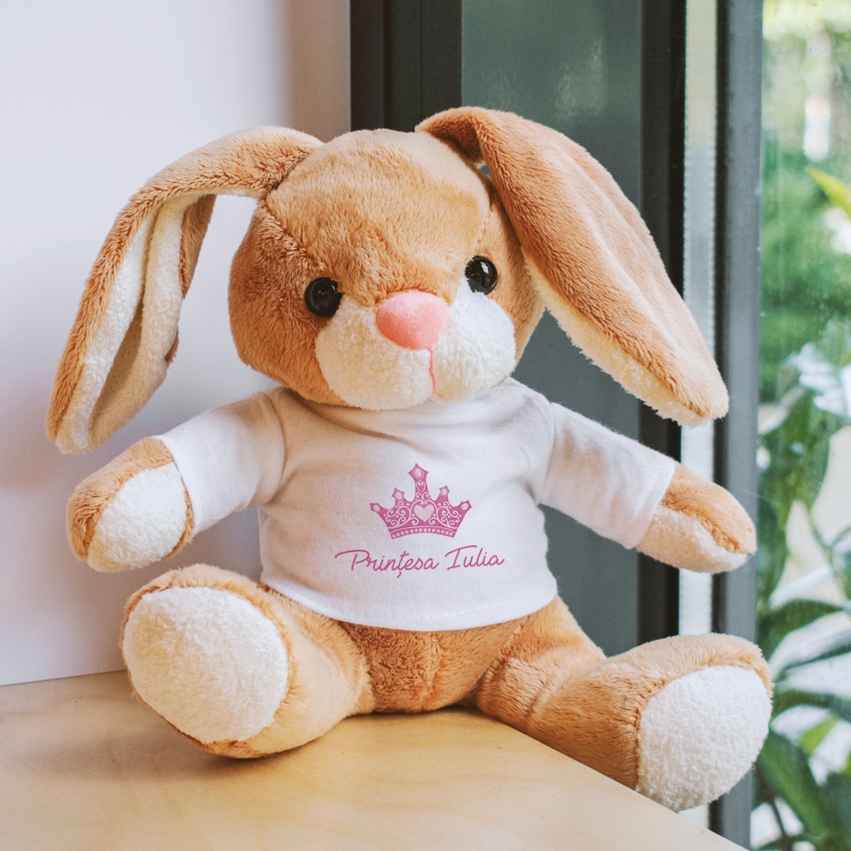 Personalised bunny plush toy - Princess