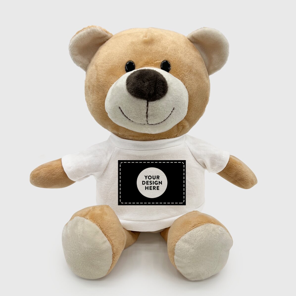 Plus personalised teddy bear with your own design