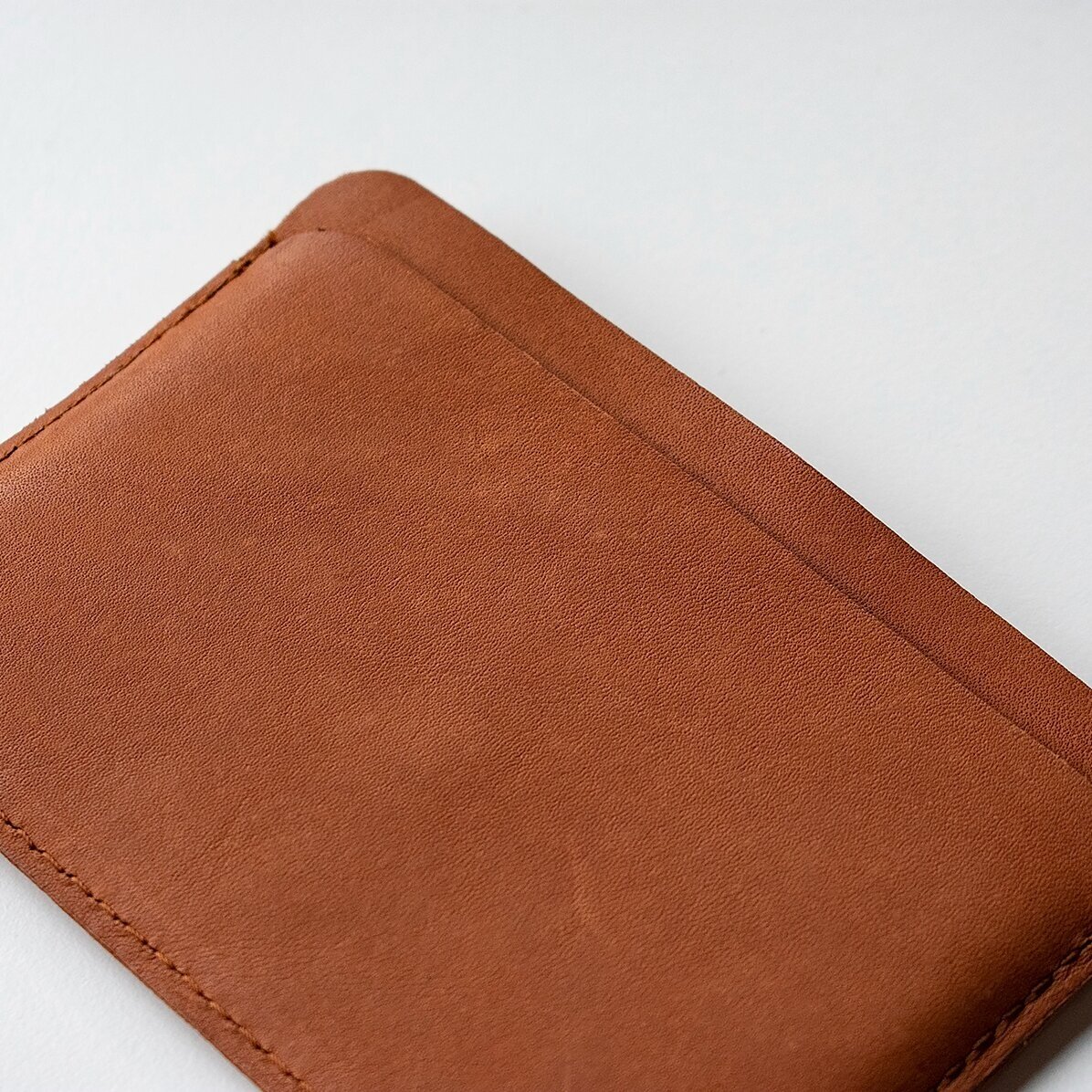 Personalised leather wallet with name and Taurus zodiac sign