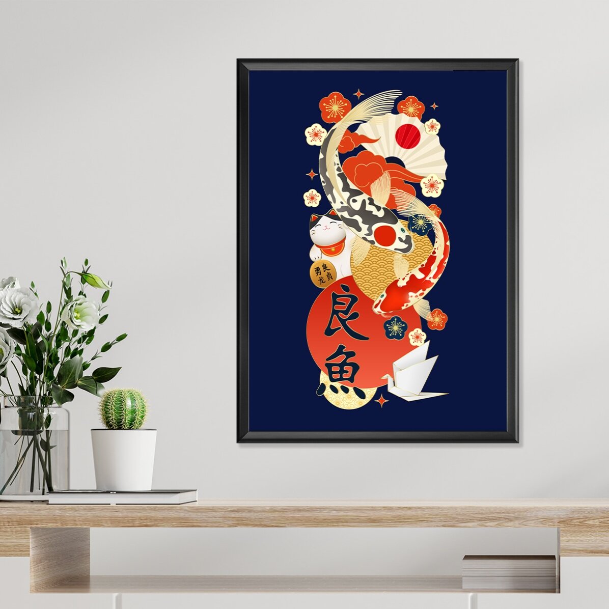 Japanese Elements Poster
