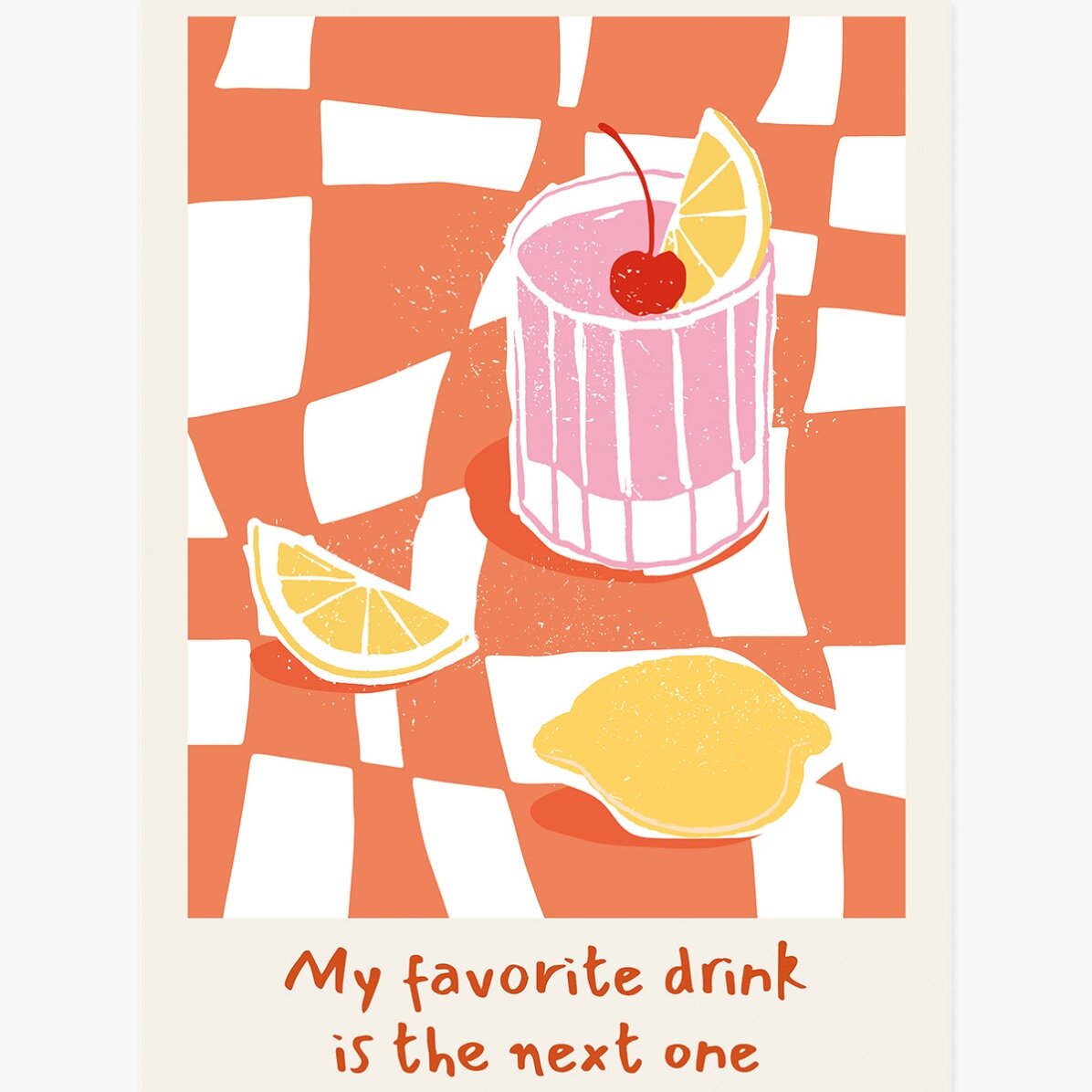 Favourite Drink Poster