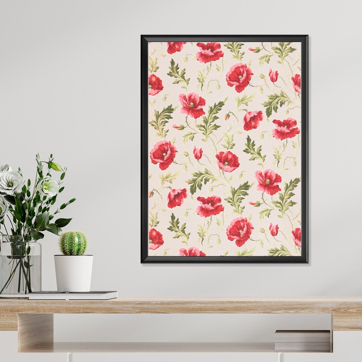 Pink Flowers Poster