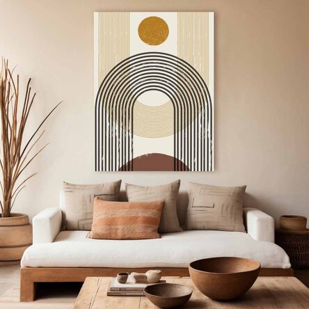 Poster Geometric shapes