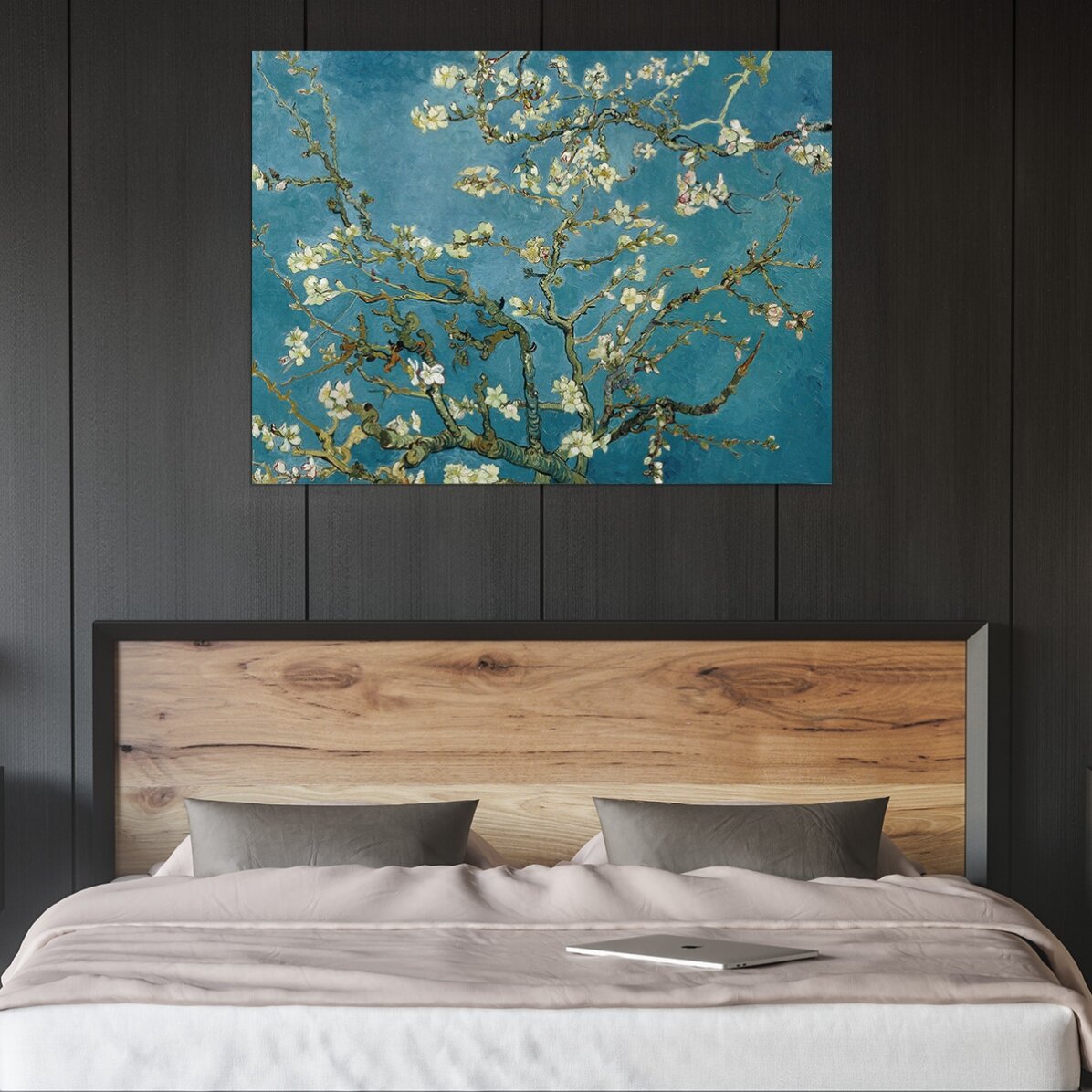 Landscape poster - Vincent Van Gogh - Almond Blossom Branches 1890