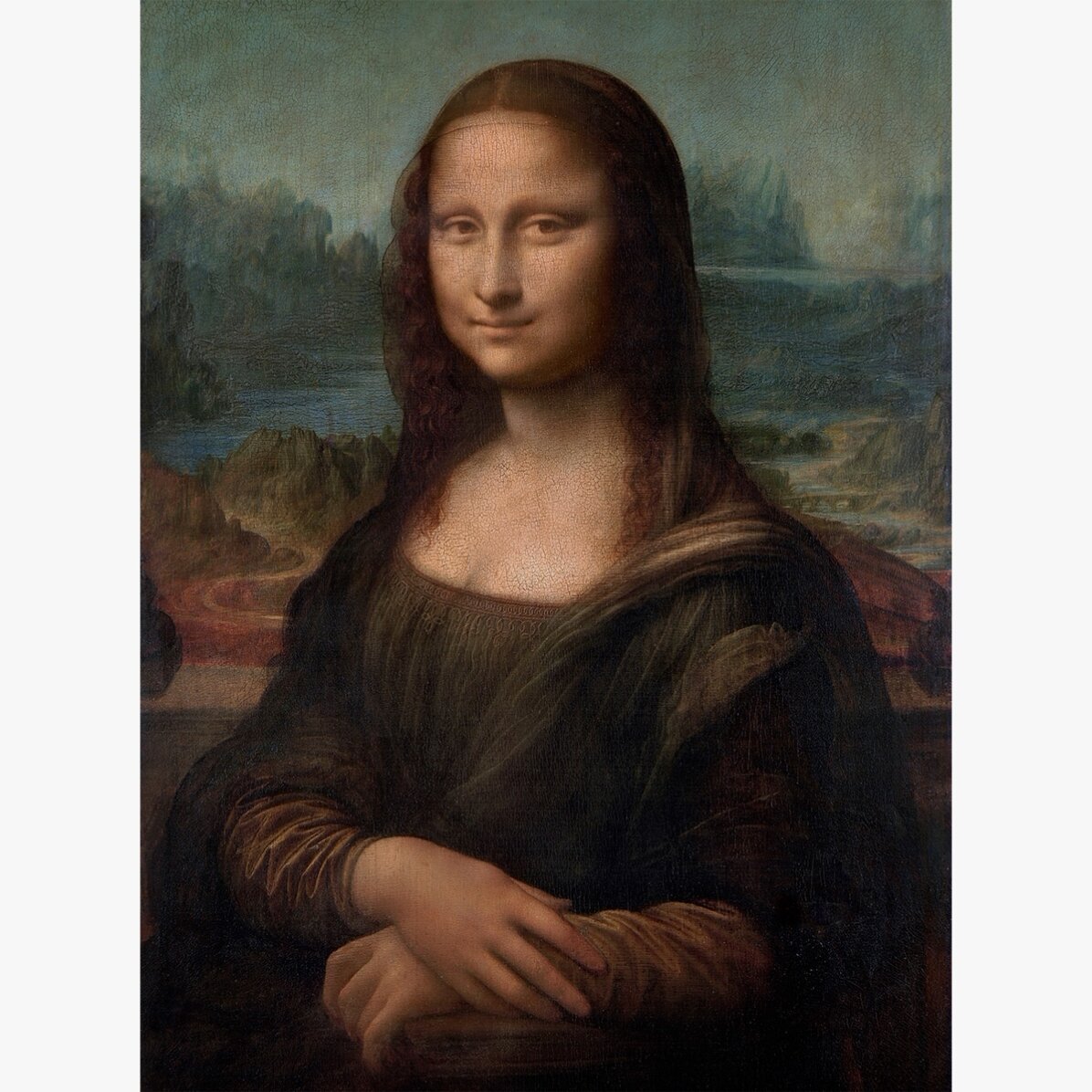 Poster Leonardo da Vinci, Mona Lisa del Giocondo, 1506
