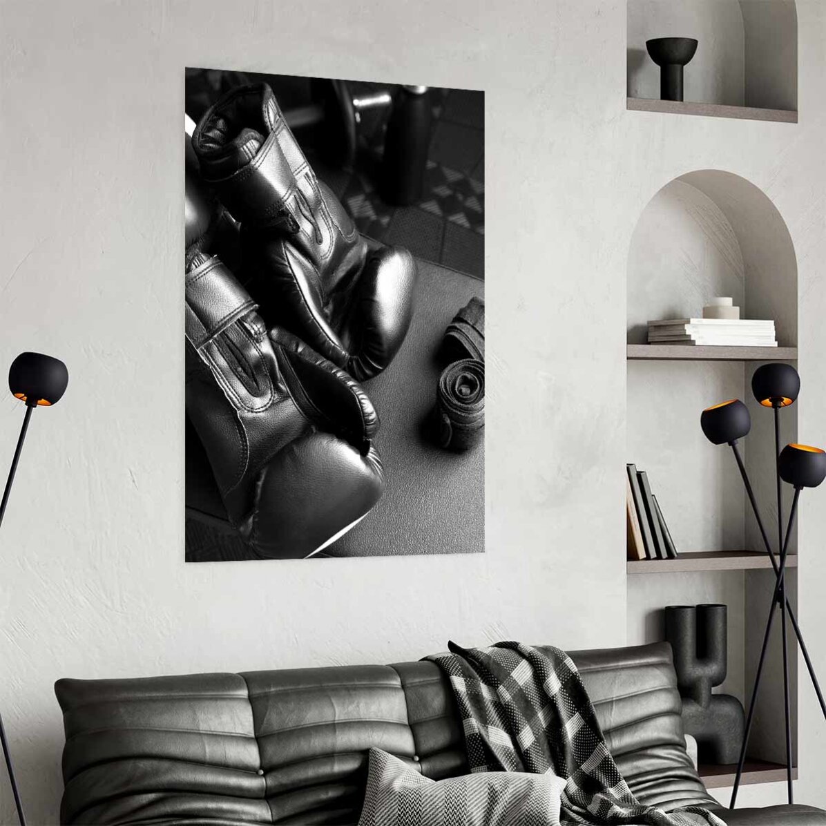 Boxing Gloves Poster