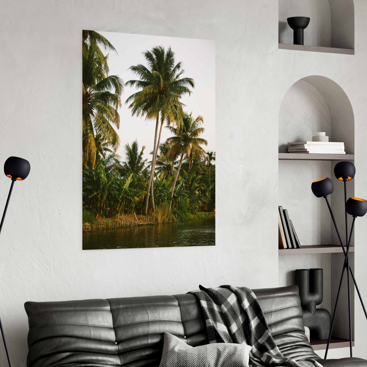 Poster met palmbomen