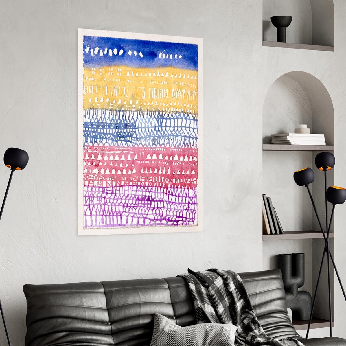 Poster van Paul Klee, Old City 1928