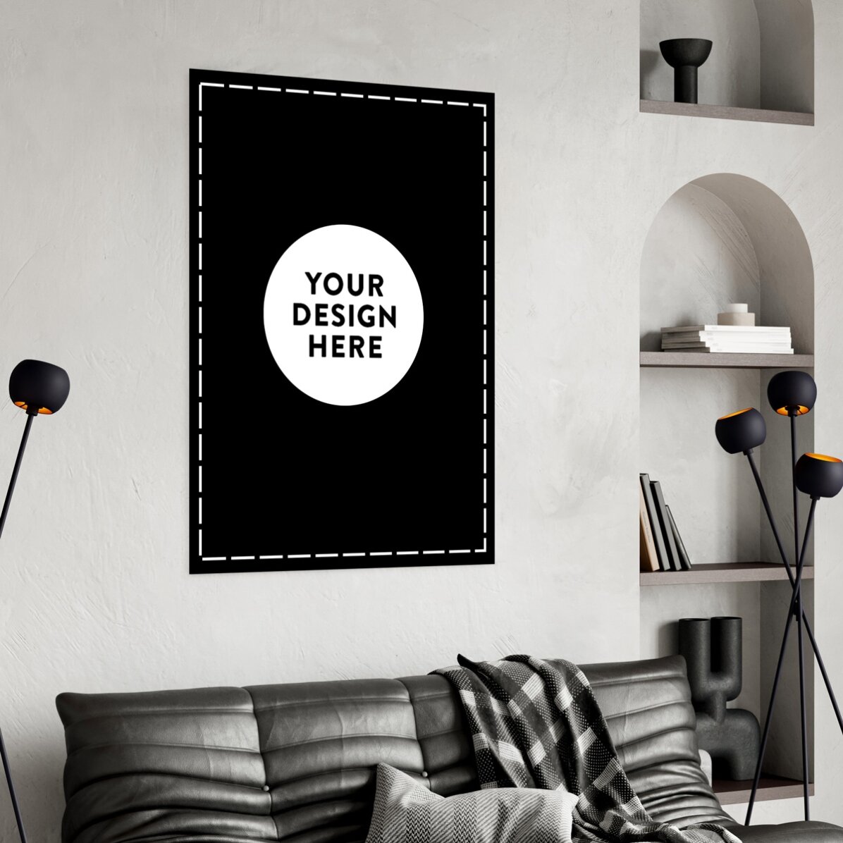 Gepersonaliseerde poster met jouw ontwerp
