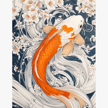 Japanese Fish Poster