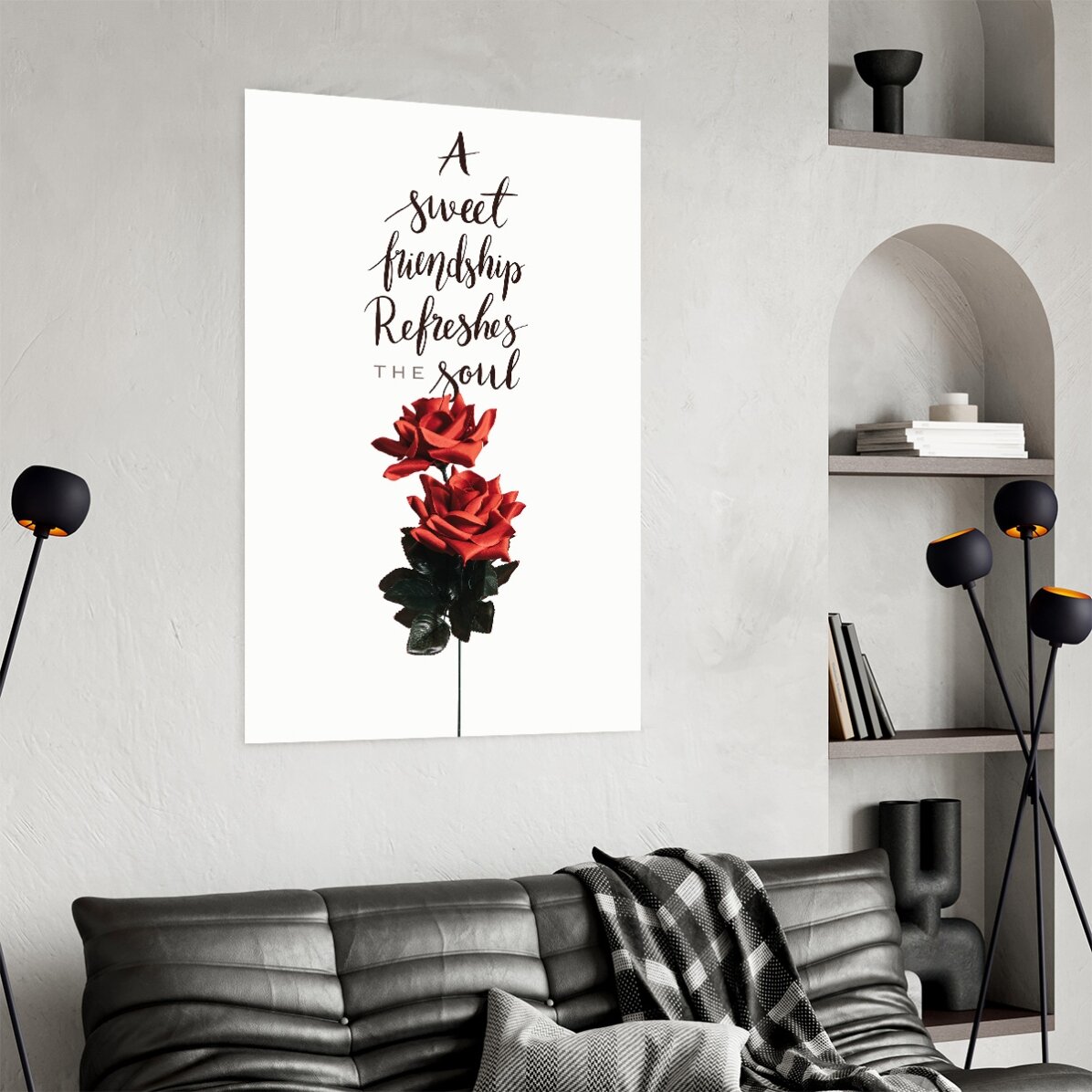 Friendship with Roses Poster