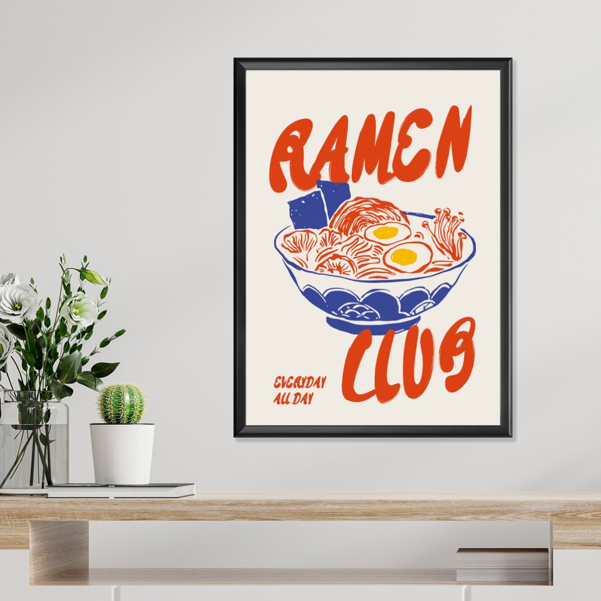Poster Ramen Club