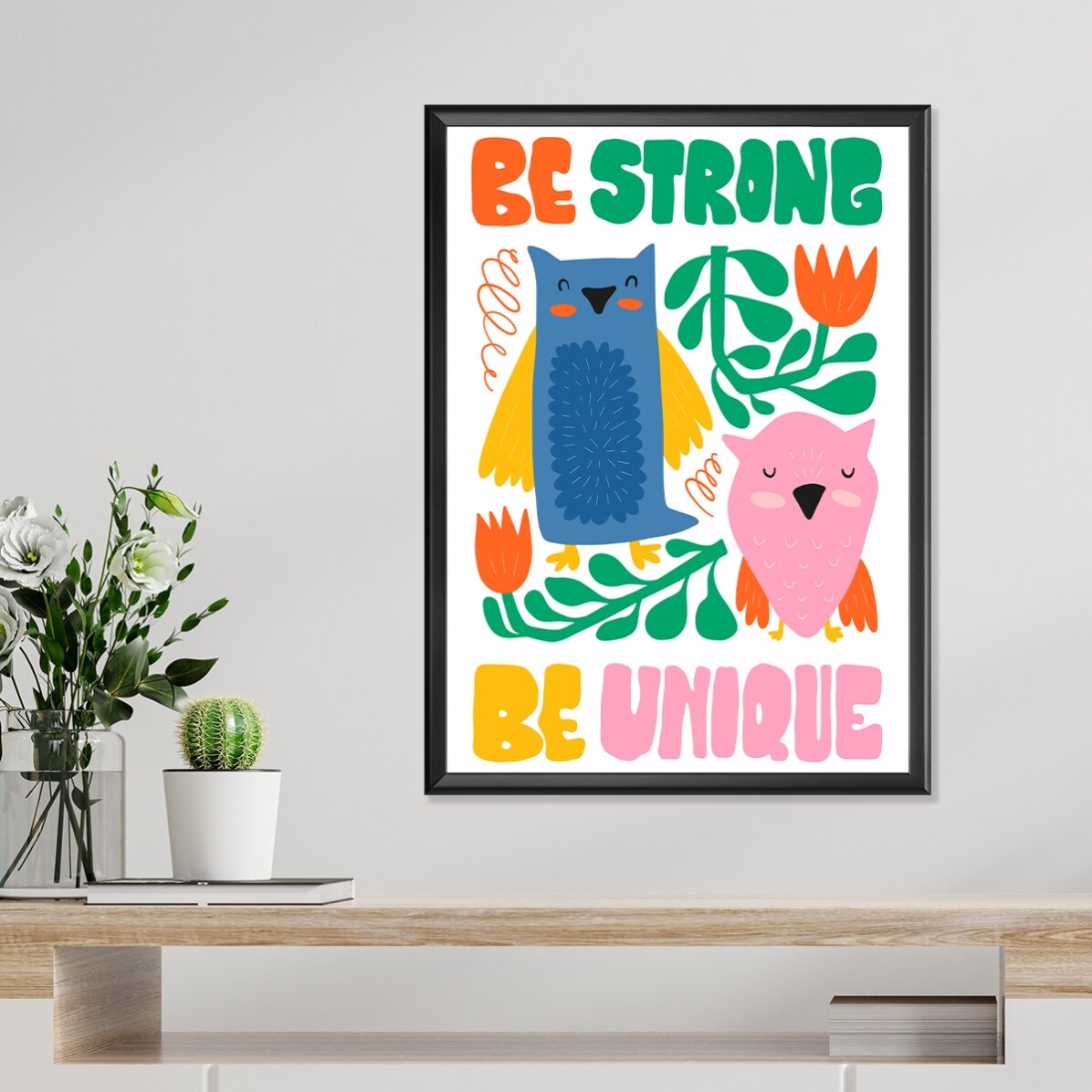 Strong & unique poster