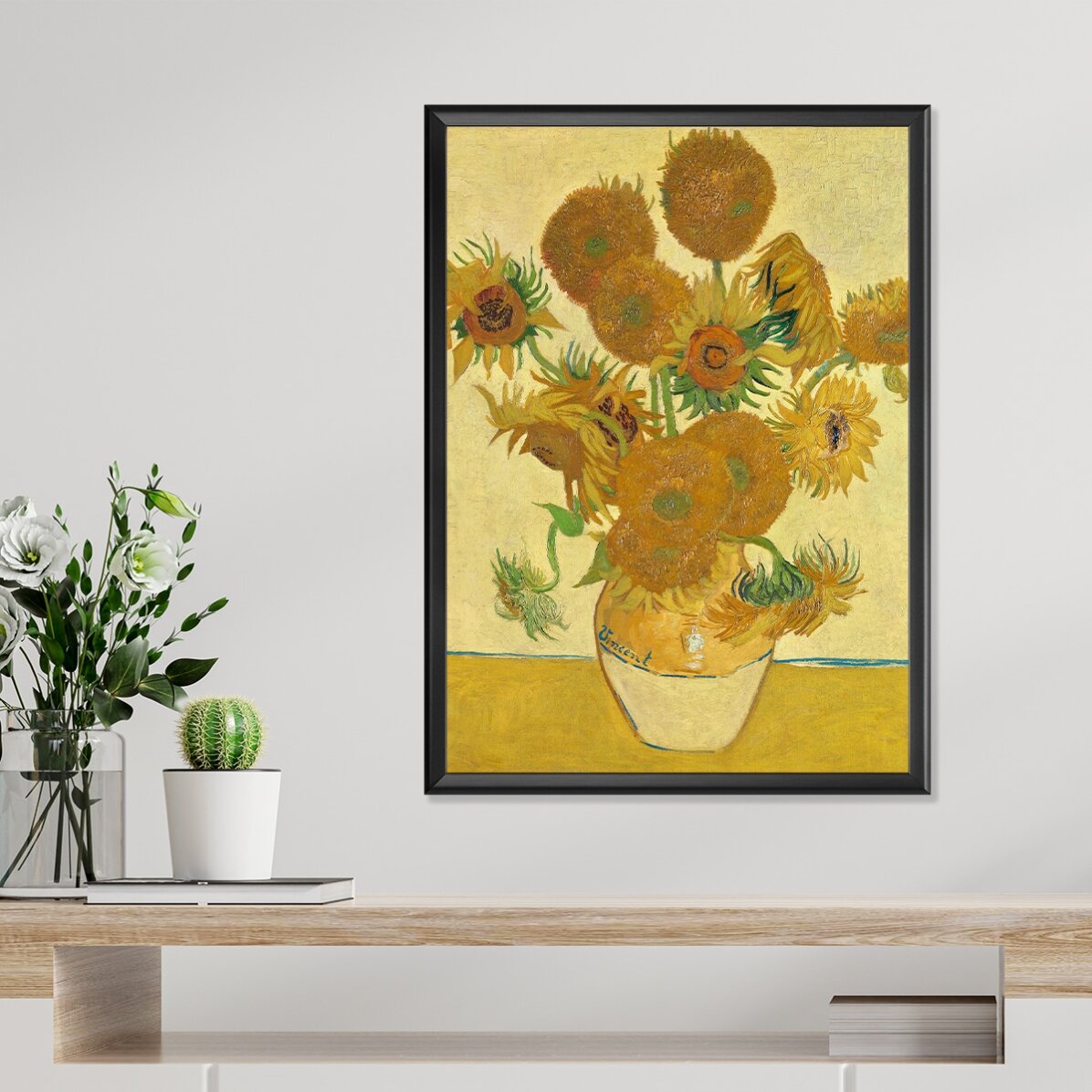 Poster Vincent van Gogh, Zonnebloem 1888
