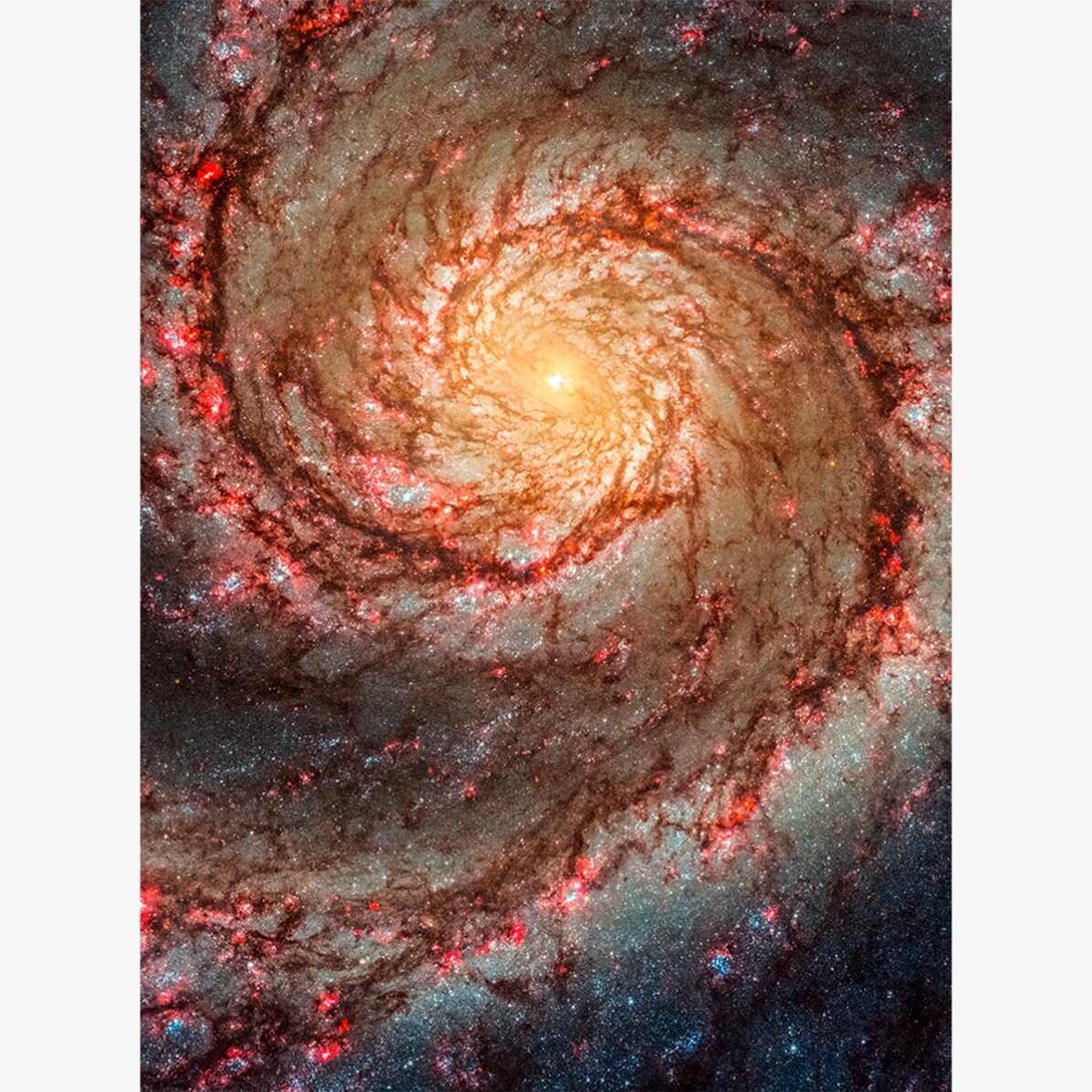 Whirlpool Galaxy Poster