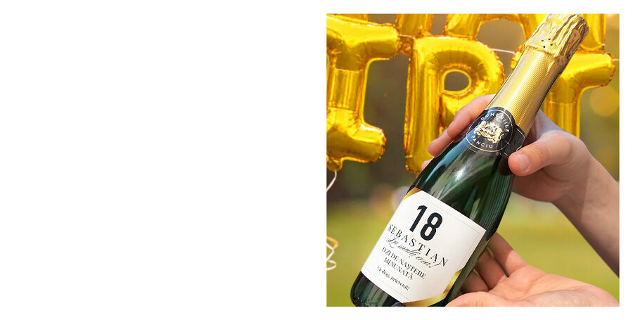 Gepersonaliseerde drankjes voor een verjaardag