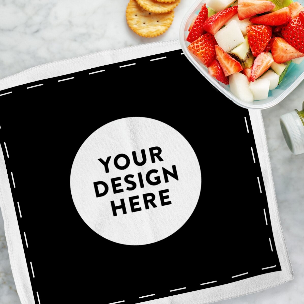 Personalised towel with your own design