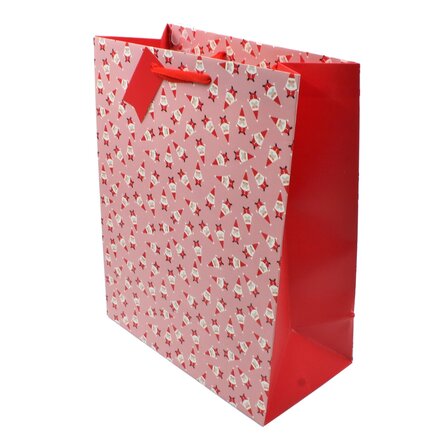 Cadeauzakje - model Kerstman