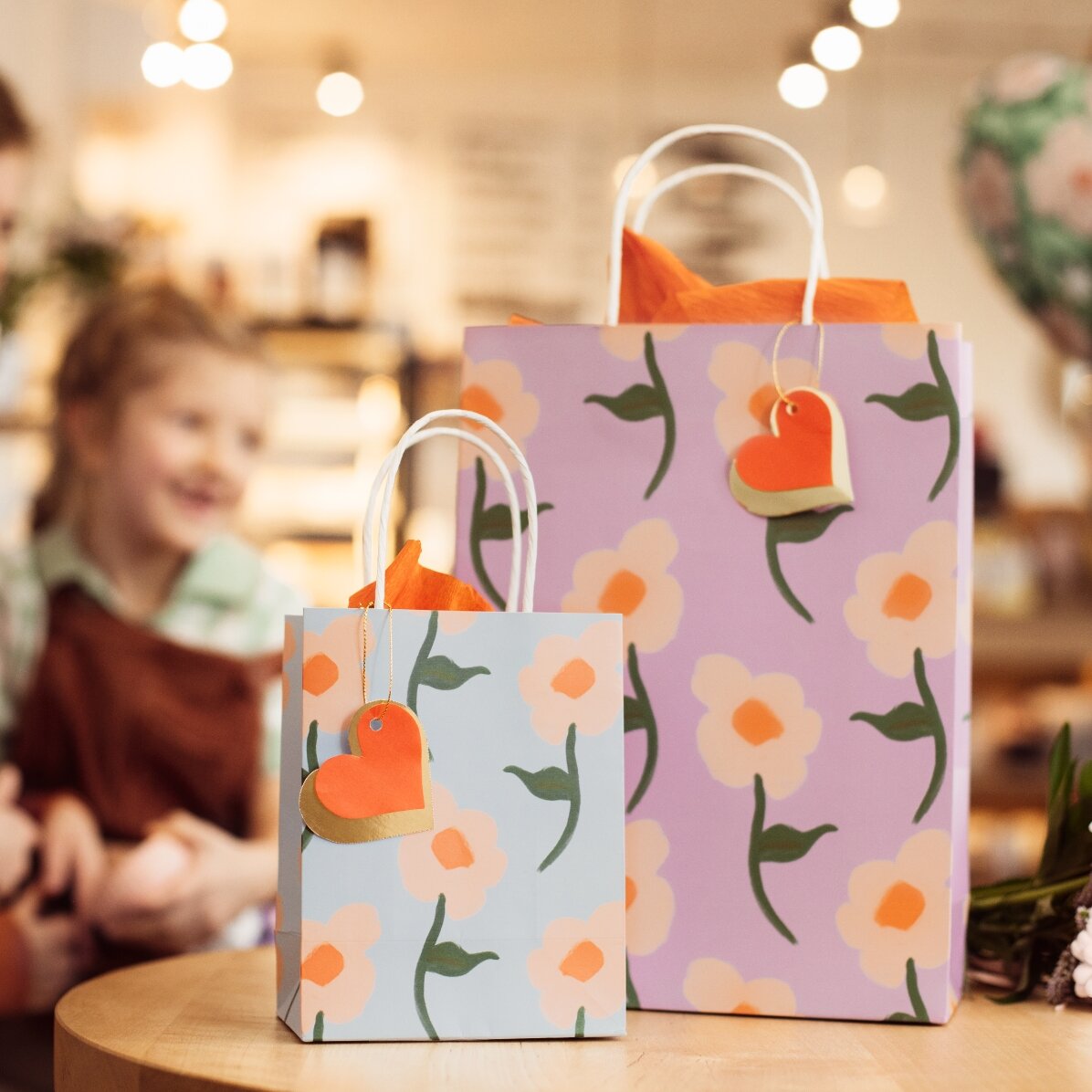 Cadeauzakje - model met bloemenmix