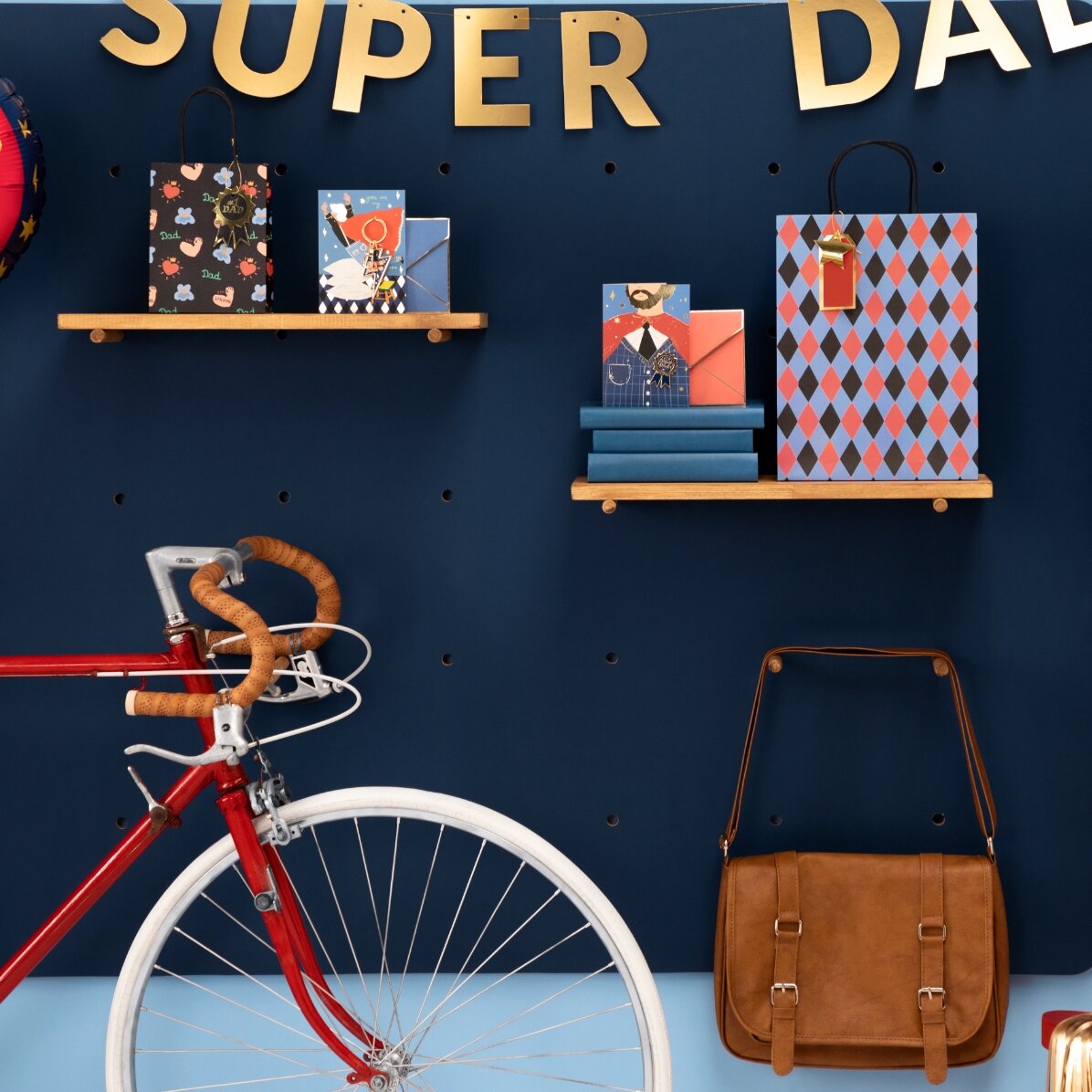 Cadeauzakje - model met gemengde ruitjes