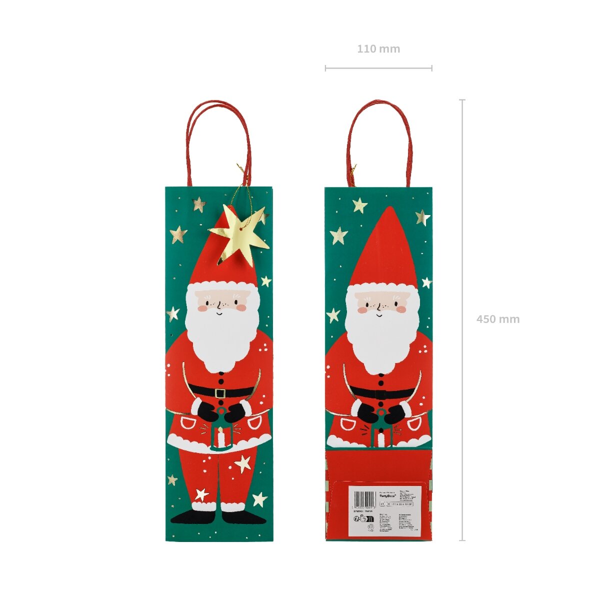 Cadeauzakje - Kerstman