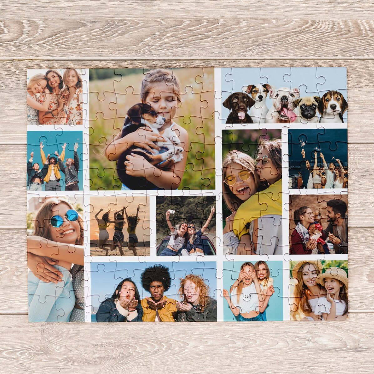 Gepersonaliseerde puzzel met 13 foto