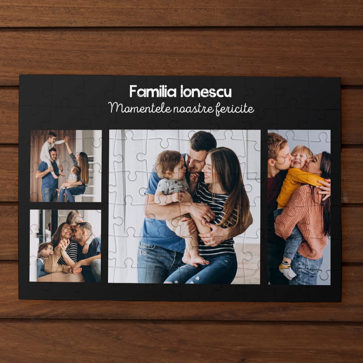 Gepersonaliseerde puzzel met 4 foto