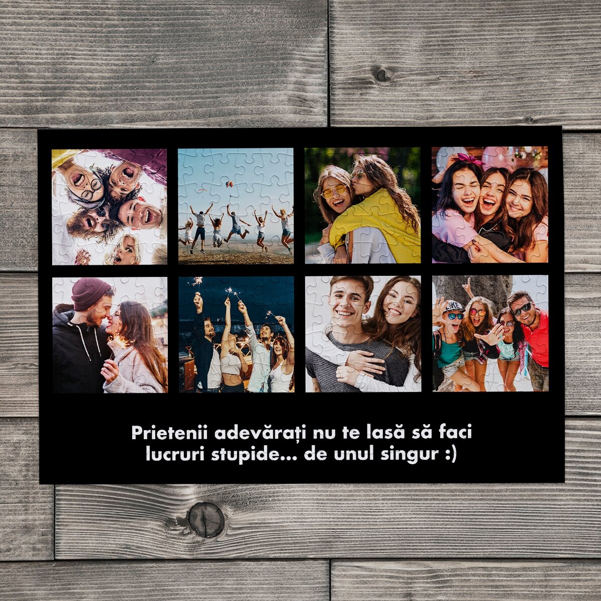 Gepersonaliseerde puzzel met 8 foto