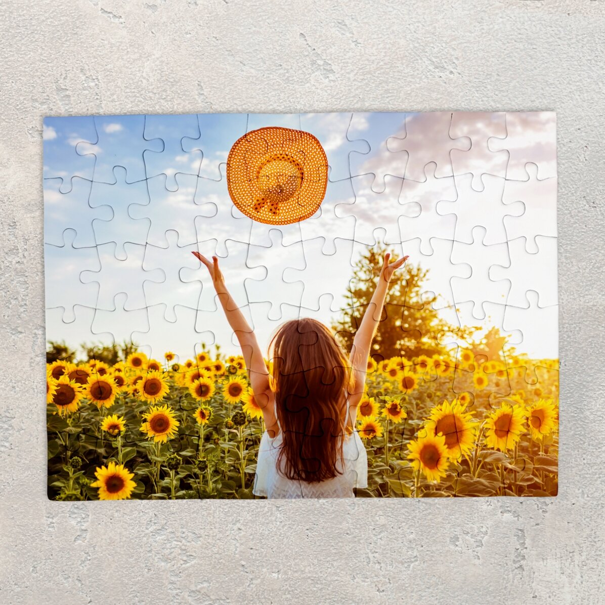 Gepersonaliseerde puzzel met een foto van 20 x 15 cm