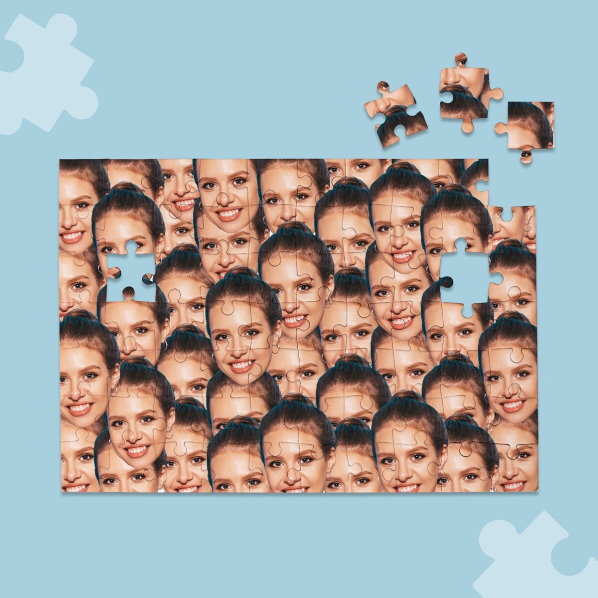 Personalised puzzle with a photo - Collage